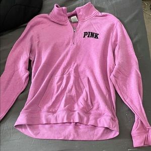 Victoria secret (pink) 1/4 zip